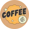 coffee is my sanity pill sticker